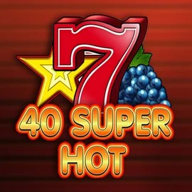 40 Super Hot by Amusnet Interactive, showcased at dollycasinologin.it – game logo