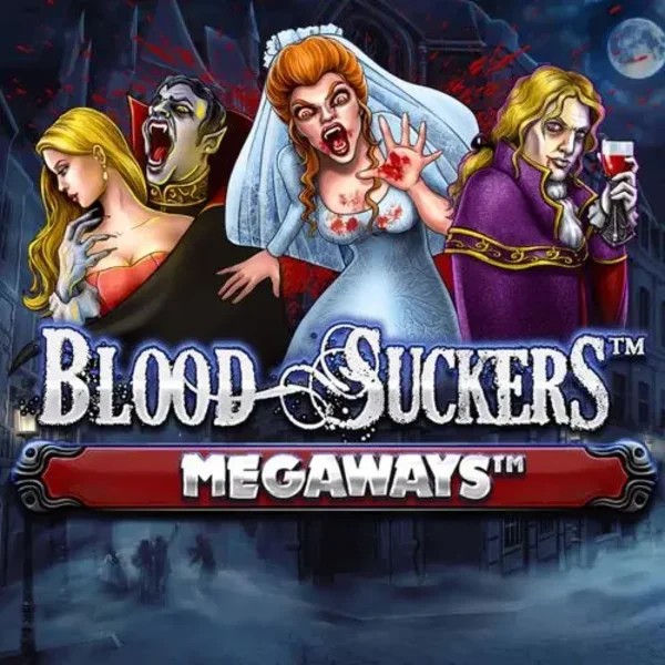 Blood Suckers Megaways online game logo by Red Tiger Gaming on dollycasinologin.it