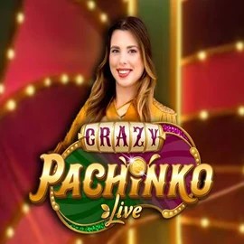 Crazy Pachinko slot icon by Evolution, available at Dolly Casino