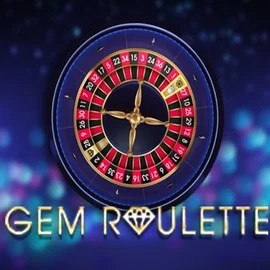 Gem Roulette slot logo by iSoftBet at Dolly Casino
