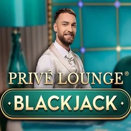 Privé Lounge Blackjack logo by Pragmatic Play at Dolly Casino