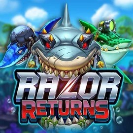 Razor Returns logo – Slots by Push Gaming at Dolly Casino