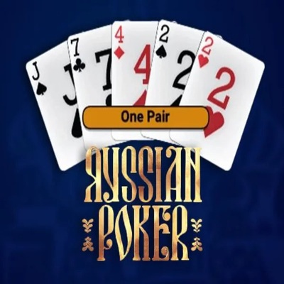 Official Table Games logo: Russian Poker by OneTouch Games at Dolly Casino