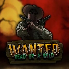 Slots logo of Wanted Dead or a Wild from Hacksaw Gaming at Dolly Casino